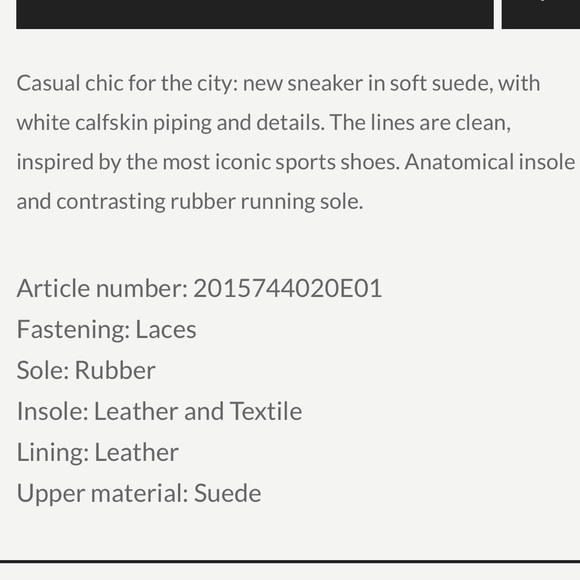 NWT VOILE BLANCHE JULIA Suede Sneakers in Beige - Picture 7 of 16